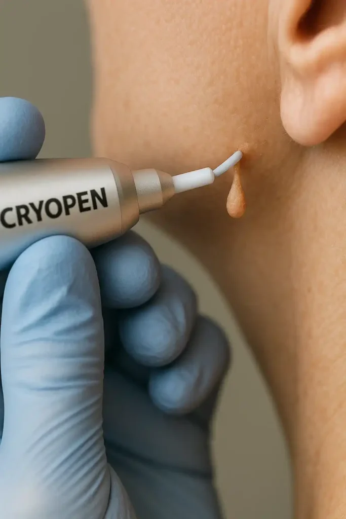 Cryopen for skin tags removal South Shields speak to our team today!